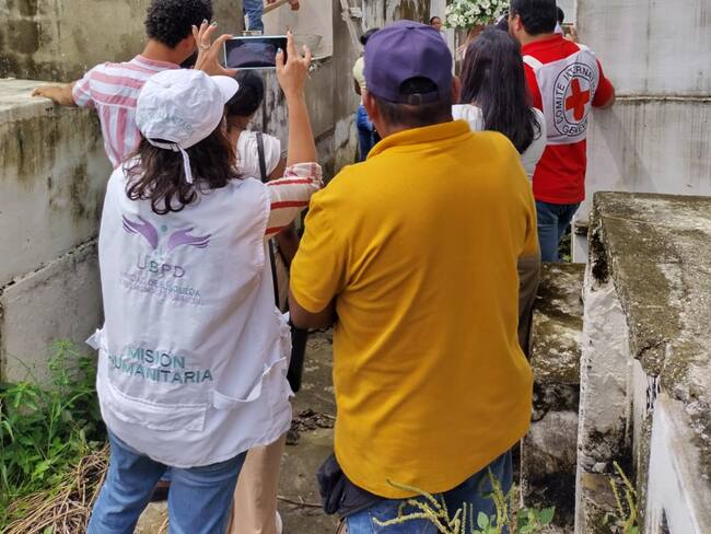 Más de mil personas han sido reportadas como desaparecidas en Tierralta, Córdoba. Foto: UBPD.