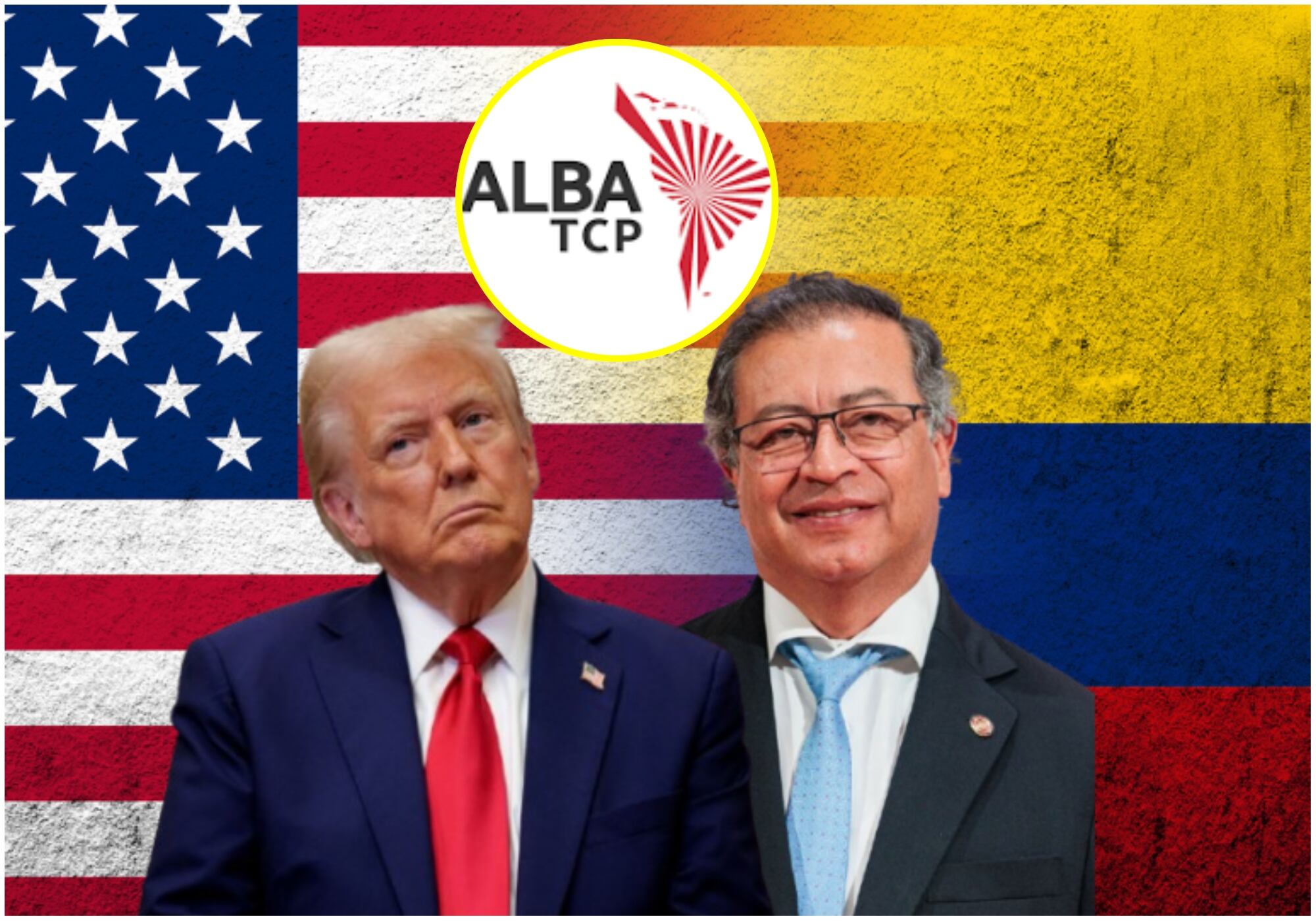 La ALBA rechazó las recientes “agresiones verbales y amenazas” de Trump contra Petro.