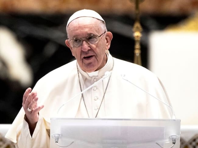 Papa Francisco se muestra preocupado por la violencia en Colombia . Foto: Vatican Pool/Getty Images