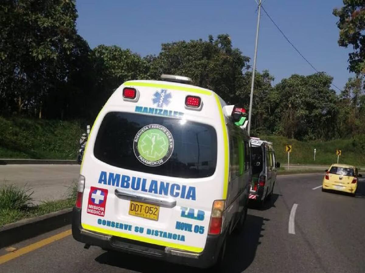 Un muerto y otro herido dejó un grave accidente en la Panamericana, Manizales