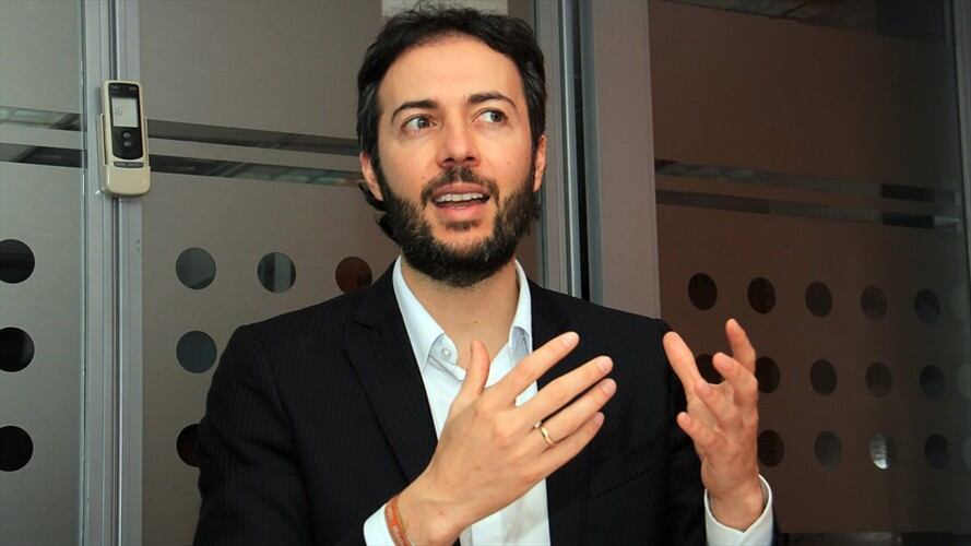 Proceso de retractación del alcalde de Medellín, Daniel Quintero. Foto: Colprensa