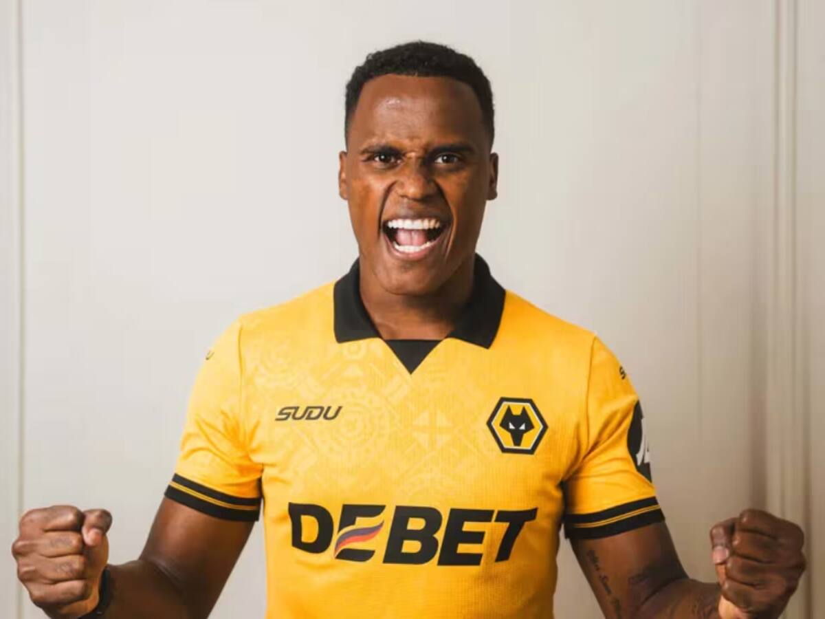 Jhon Arias, presentado oficialmente como nuevo jugador del Wolverhampton Wanderers