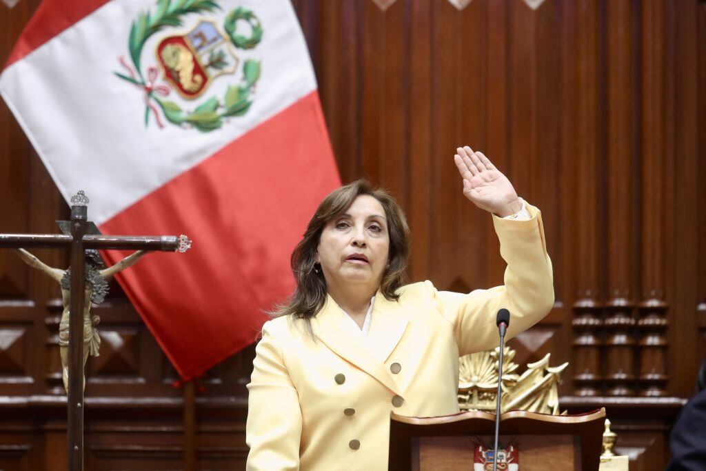 Presidenta de Perú, Dina Boluarte. Foto: