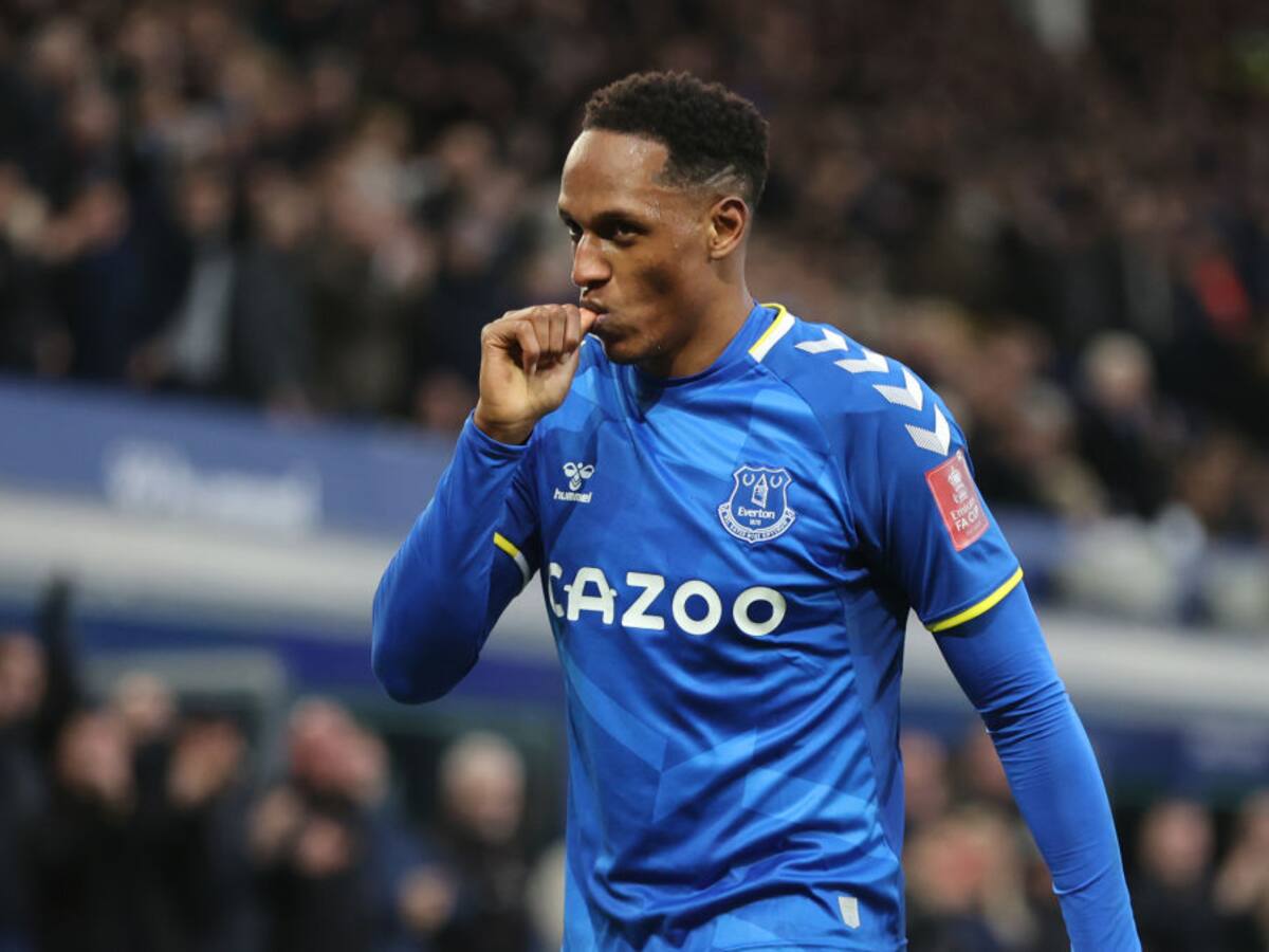 Primer gol de Yerry Mina bajo el mando de Frank Lampard como DT del Everton