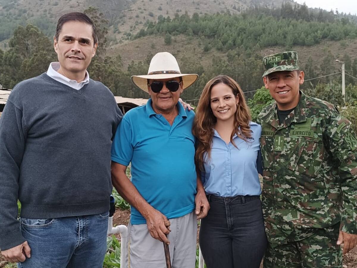 Soluciones W le hizo realidad el sueño a Francisco Jiménez en Boyacá