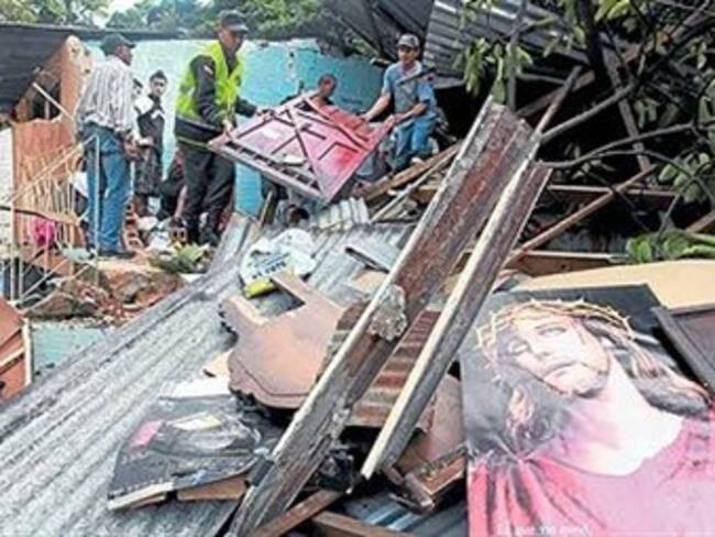 Poblaciones como Útica, fueron las más afectadas. Foto: El Tiempo