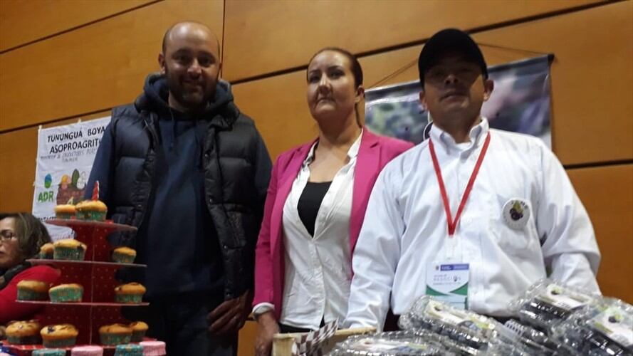 El alcalde de Tunja, Pablo Emilio Cepeda, calificó como positiva la rueda de negocios.. Foto: La W