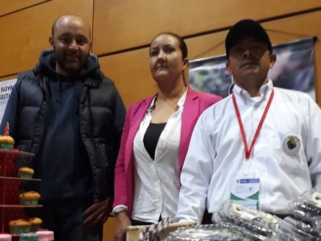 El alcalde de Tunja, Pablo Emilio Cepeda, calificó como positiva la rueda de negocios.. Foto: La W