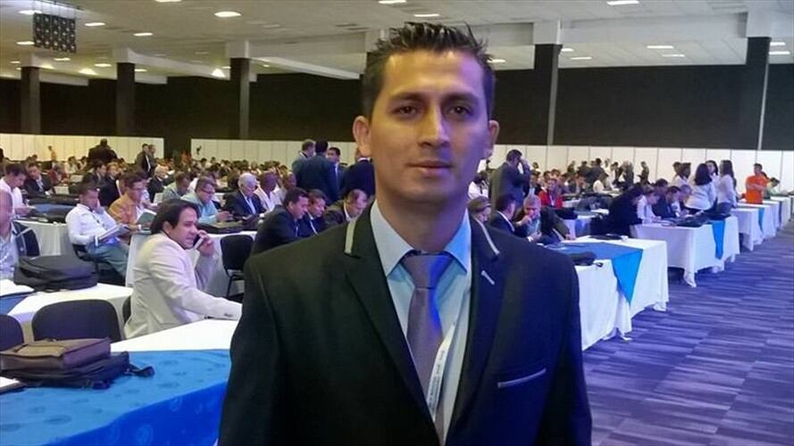 Luis Ambrosio Alarcón López,  alcalde actual del municipio de El Playon, Santander. Foto: Facebook/ Luis Ambrosio Alarcón Lopez.