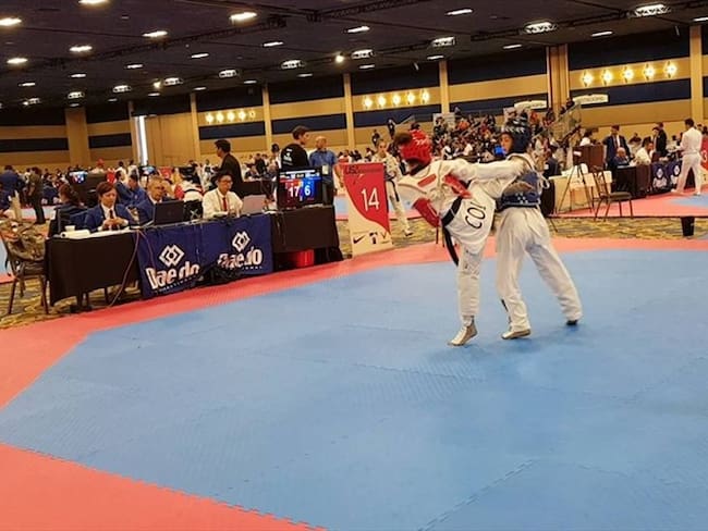 Andrea Ramírez, oro en el Open Mundial de Taekwondo, habla en Deportes W