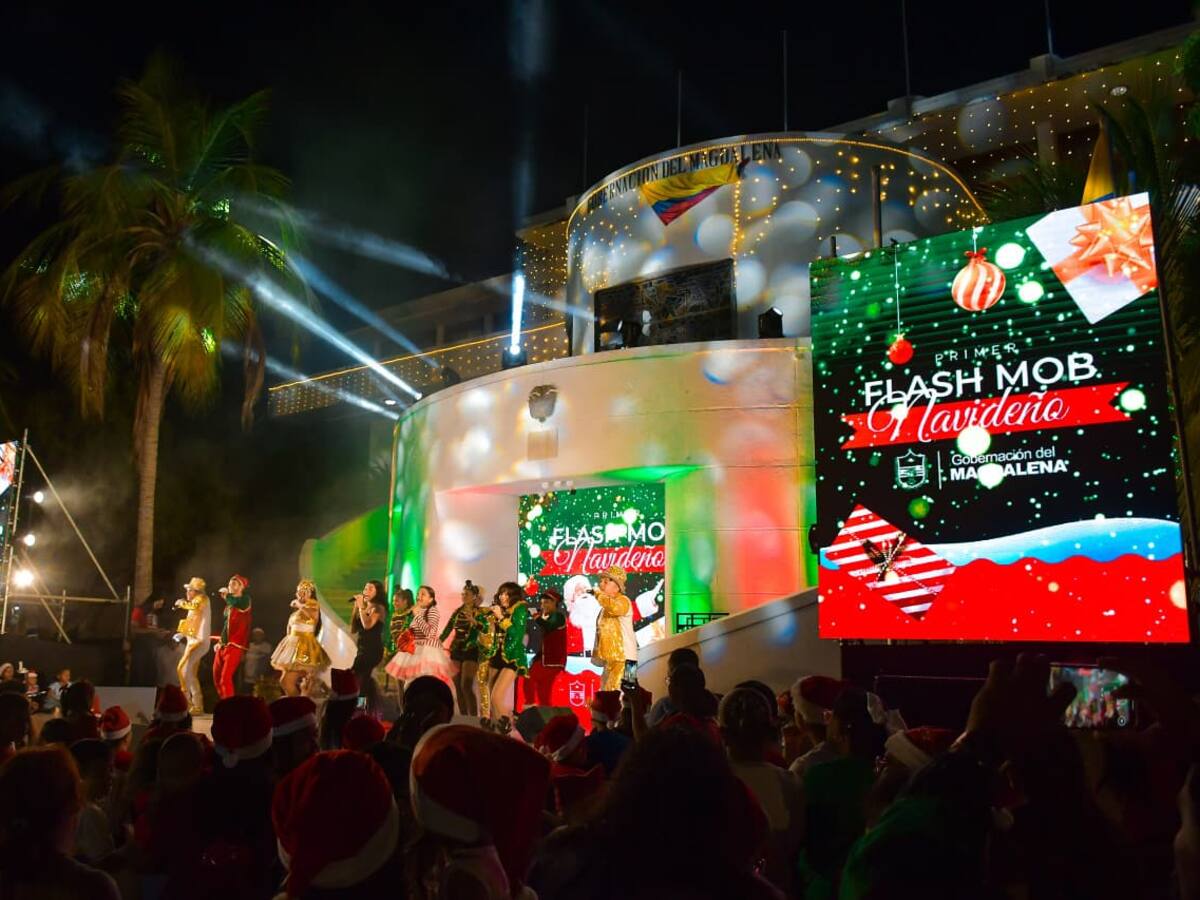 Evento navideño liderado por la Gobernación del Magdalena en Santa Marta no cumplía con requisitos