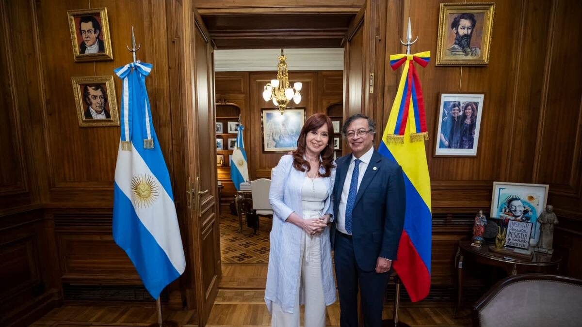 Petro se reunió con Cristina Fernández de Kirchner