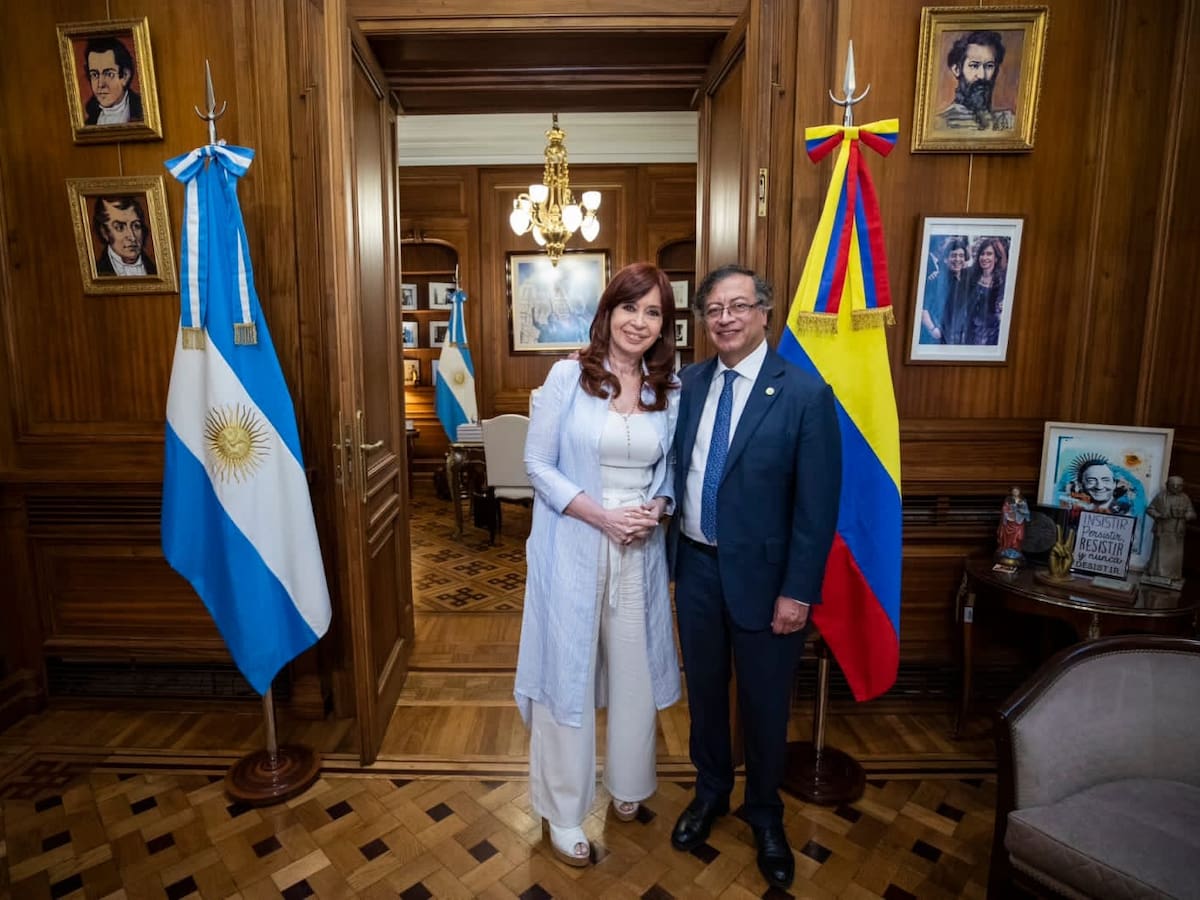 Petro conversó con Cristina Fernández: “mi solidaridad con ella, que va en camino a la prisión”