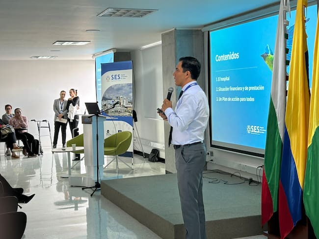 Foto W Radio. Audiencia de rendición de cuentas del Hospital de Caldas