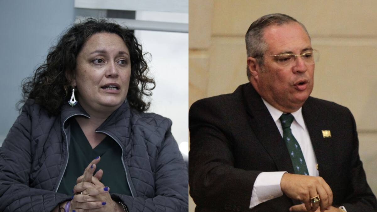 Rifirrafe entre Angélica Lozano e Iván Name por reforma pensional