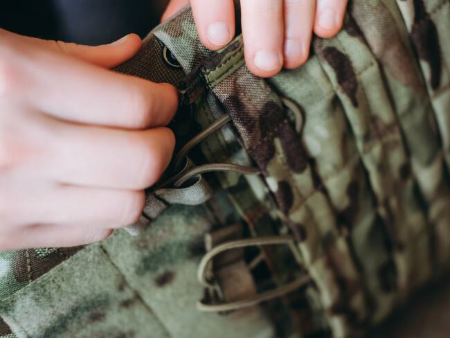 Imagen de referencia de un mercenario en Ucrania. Foto: Getty Images.