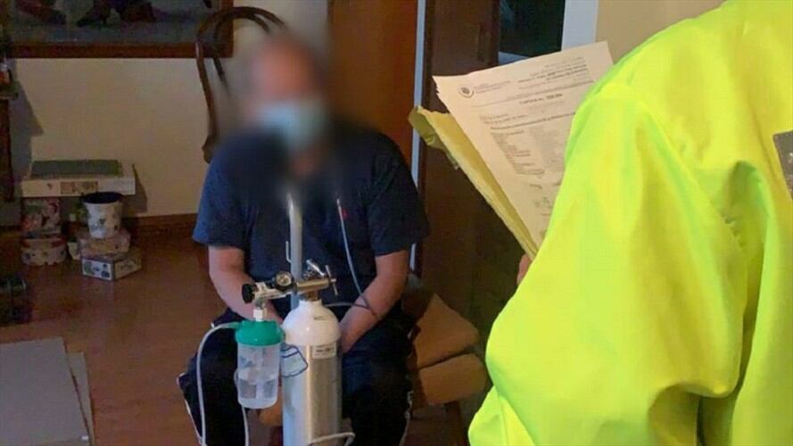 Se trata de Jesús Alejandro Garzón, exasesor de despacho del exprocurador y quien recientemente fue trasladado al cargo de procurador distrital de Bogotá. Foto: Fiscalía General de la Nación