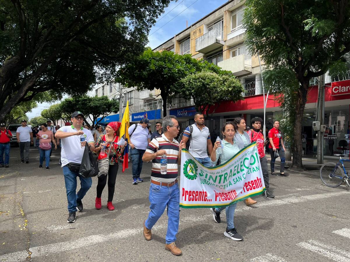 Paro nacional: Con normalidad se vivió la jornada de marchas en Cúcuta