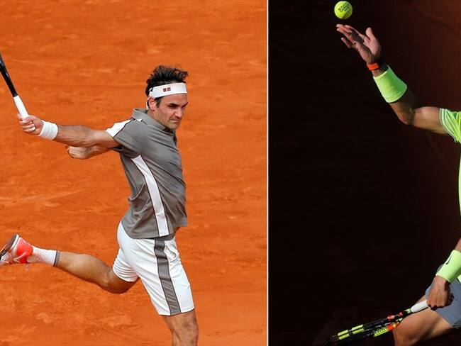 Nadal tendrá que enfrentarse al jugador suizo, Roger Federer. Foto: Associated Press - AP