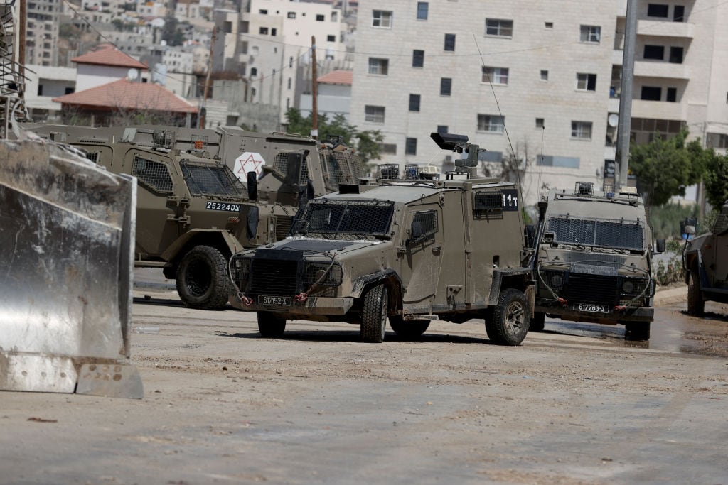 Ejército de Israel. I Foto: Issam Rimawi/Anadolu via Getty Images.