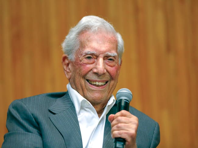 Fotografía de archivo del 28 de mayo de 2023 del escritor peruano Mario Vargas Llosa. Foto: EFE.