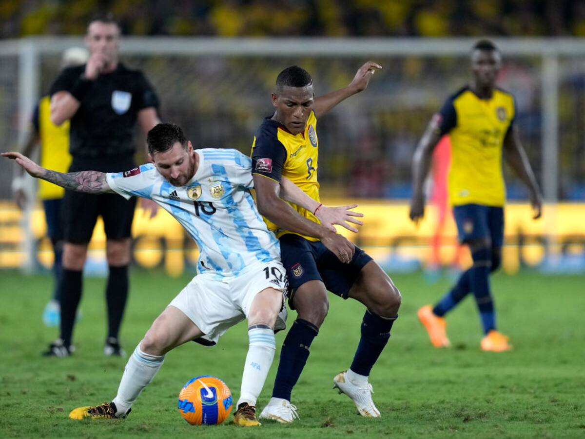 Ecuador y Argentina empatan 1-1 en última fecha de la clasificatoria sudamericana