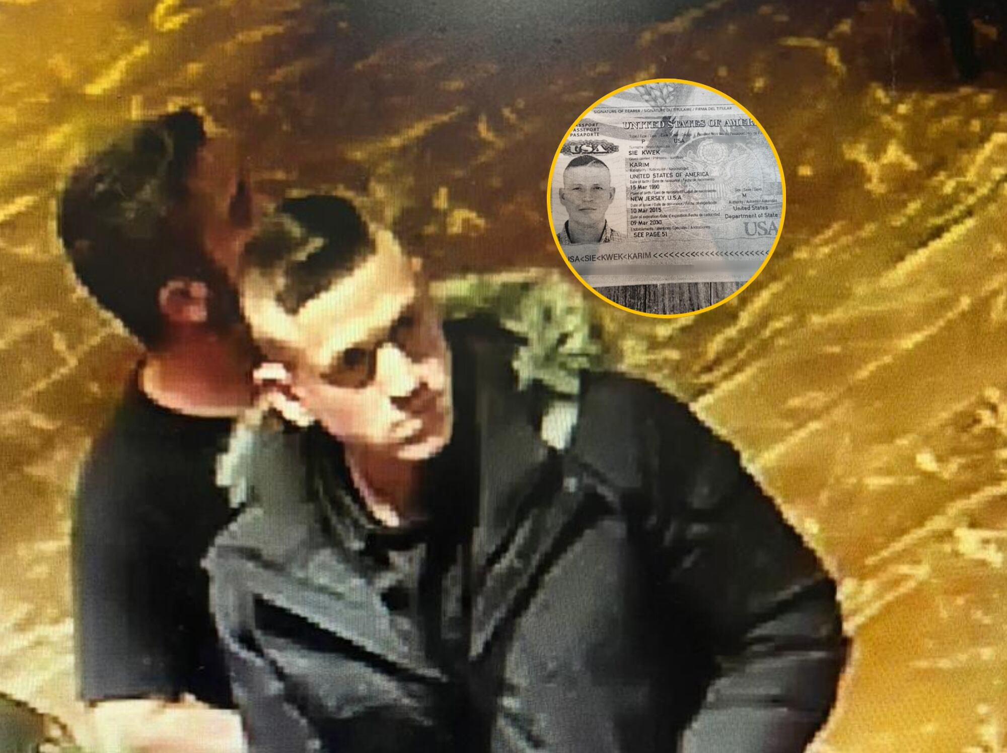 Mario Antonio Modesto Cañizalez, capturado en Bogotá. Fotos: Suministradas