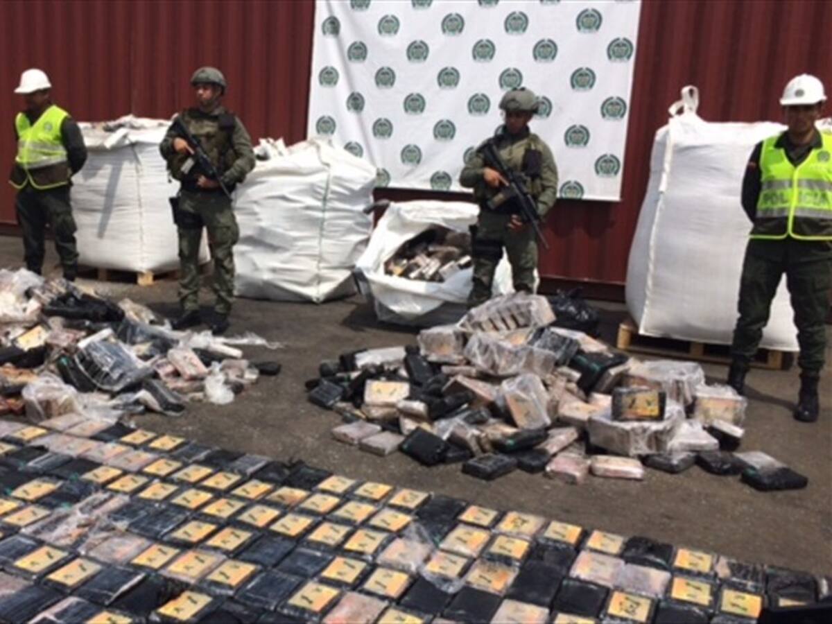 Caen 1.773 kilos de cocaína del clan del Golfo en Santa Marta