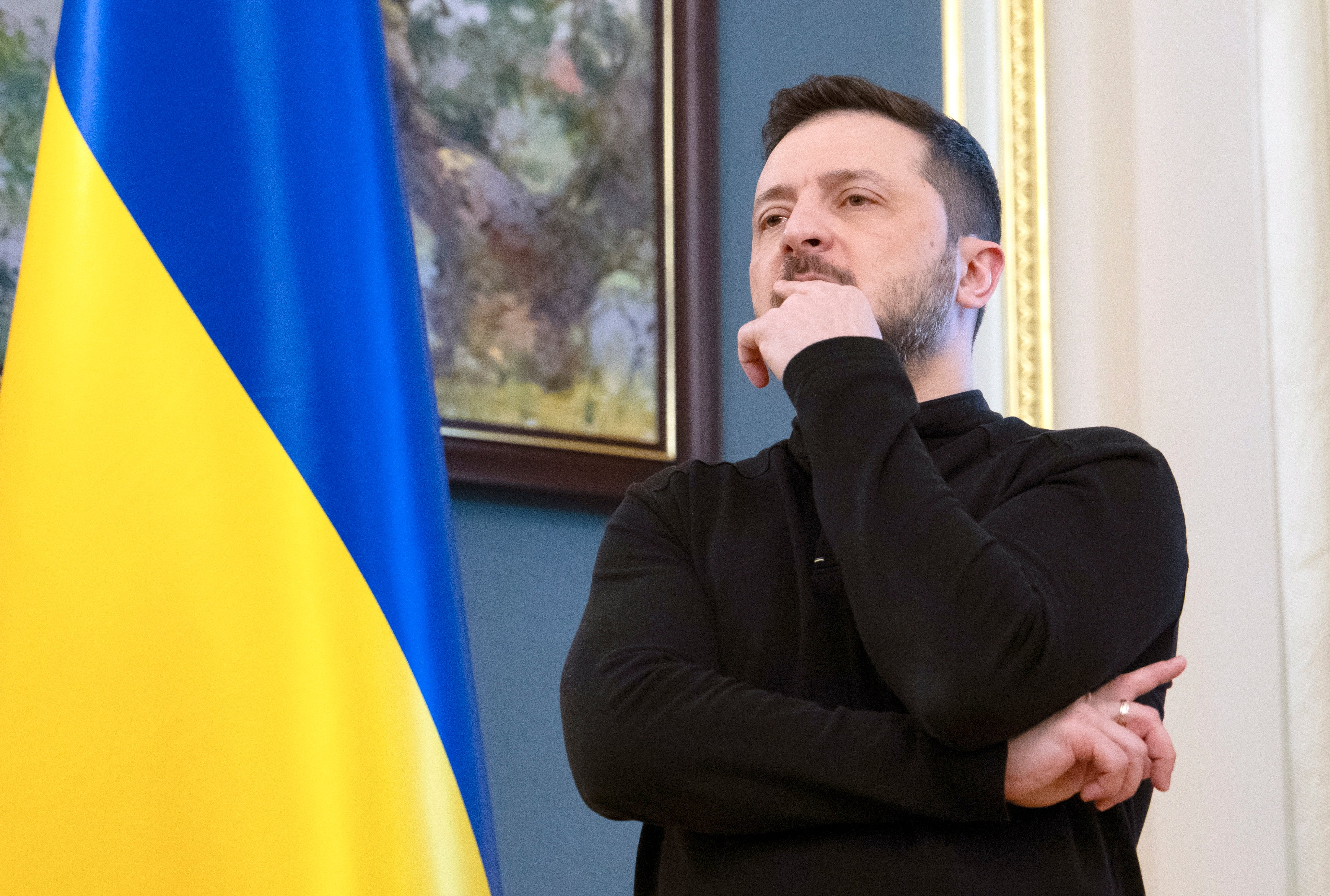 Volodimir Zelenski. FOTO: EFE/EPA/STRINGER