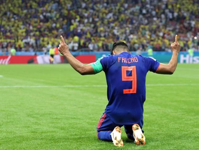 En 2018 pudo cumplir su sueño de marcar en un mundial cuando anota el 2-0 en la contra Polonia. Foto: Getty Images