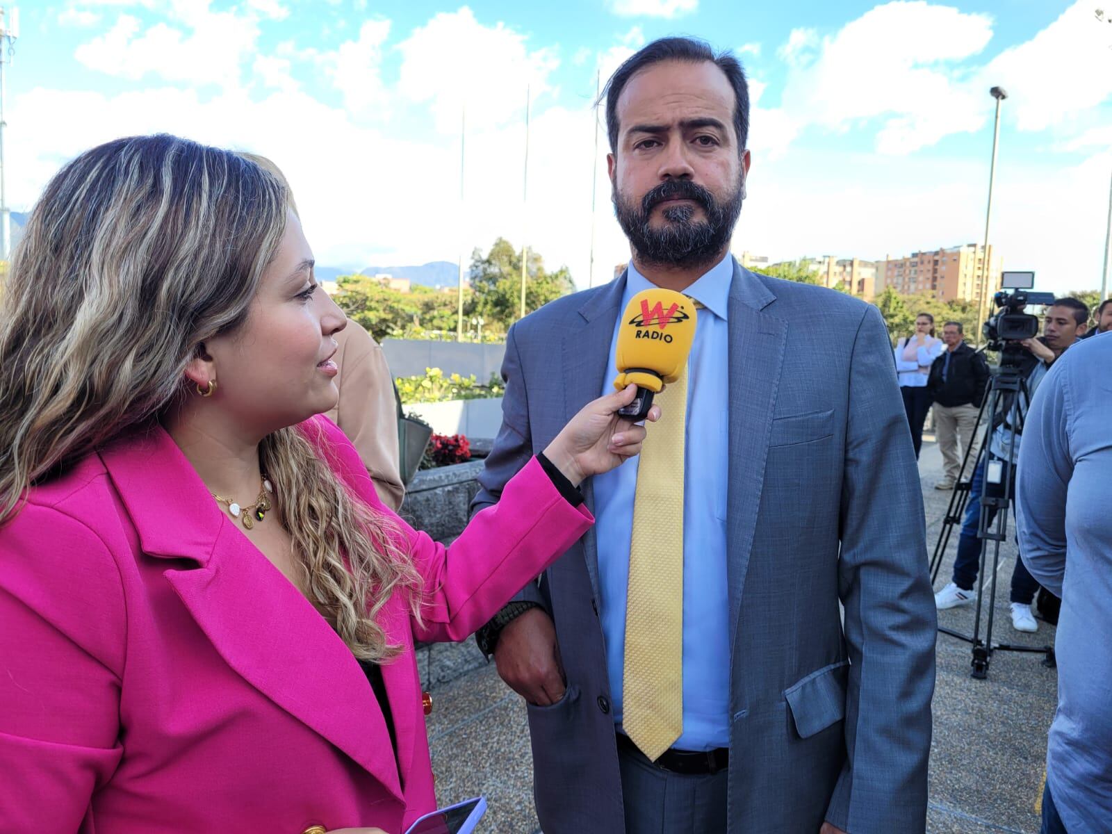 Fiscal Daniel Hernández en W Radio | Foto: W Radio