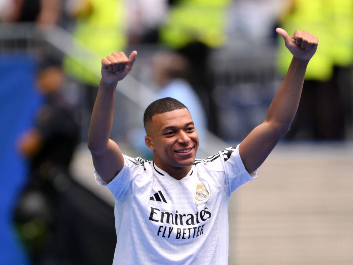 Reviva aquí la presentación de Mbappé en el Real Madrid