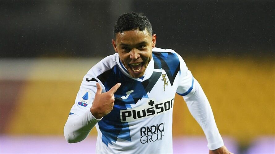 Golazo de Luis Muriel con Atalanta. Foto: Francesco Pecoraro/Getty Images