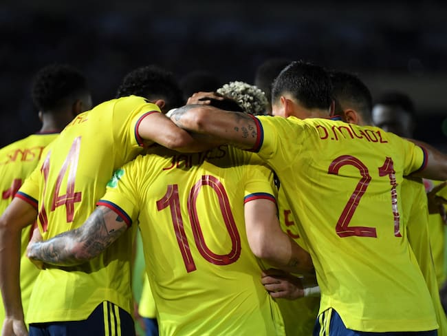 Jugadores de la Selección Colombia. Getty Images