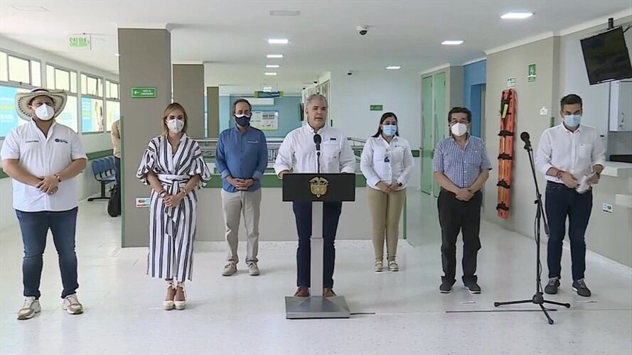 Llegará a Colombia un segundo lote de vacunas Pfizer. Foto: Presidencia