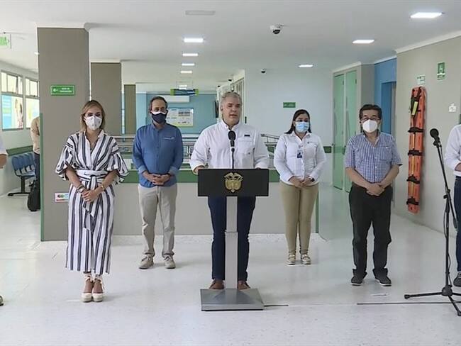 Llegará a Colombia un segundo lote de vacunas Pfizer. Foto: Presidencia