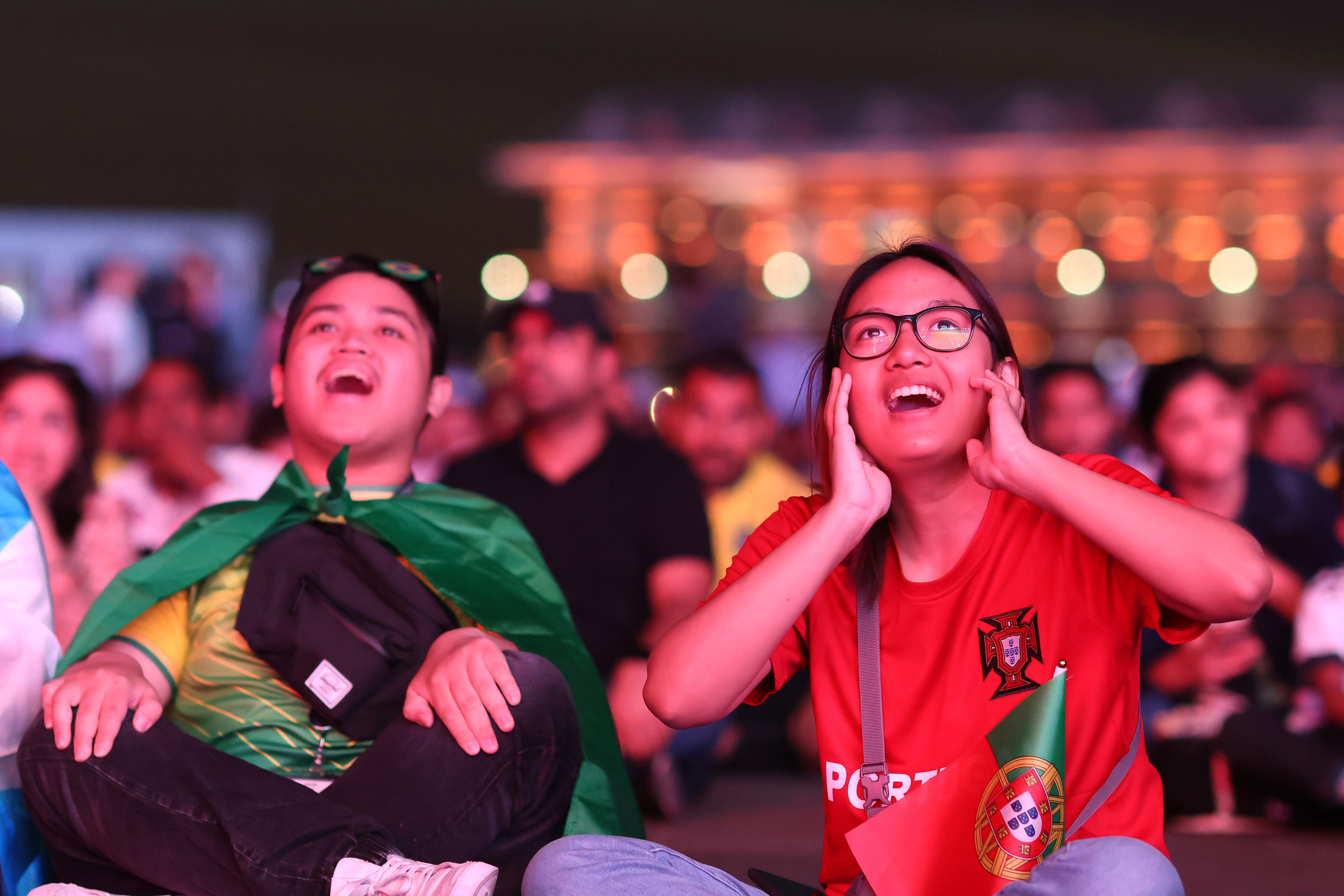 Qatar Fan Festival. (Photo by Katelyn Mulcahy - FIFA/FIFA via Getty Images)