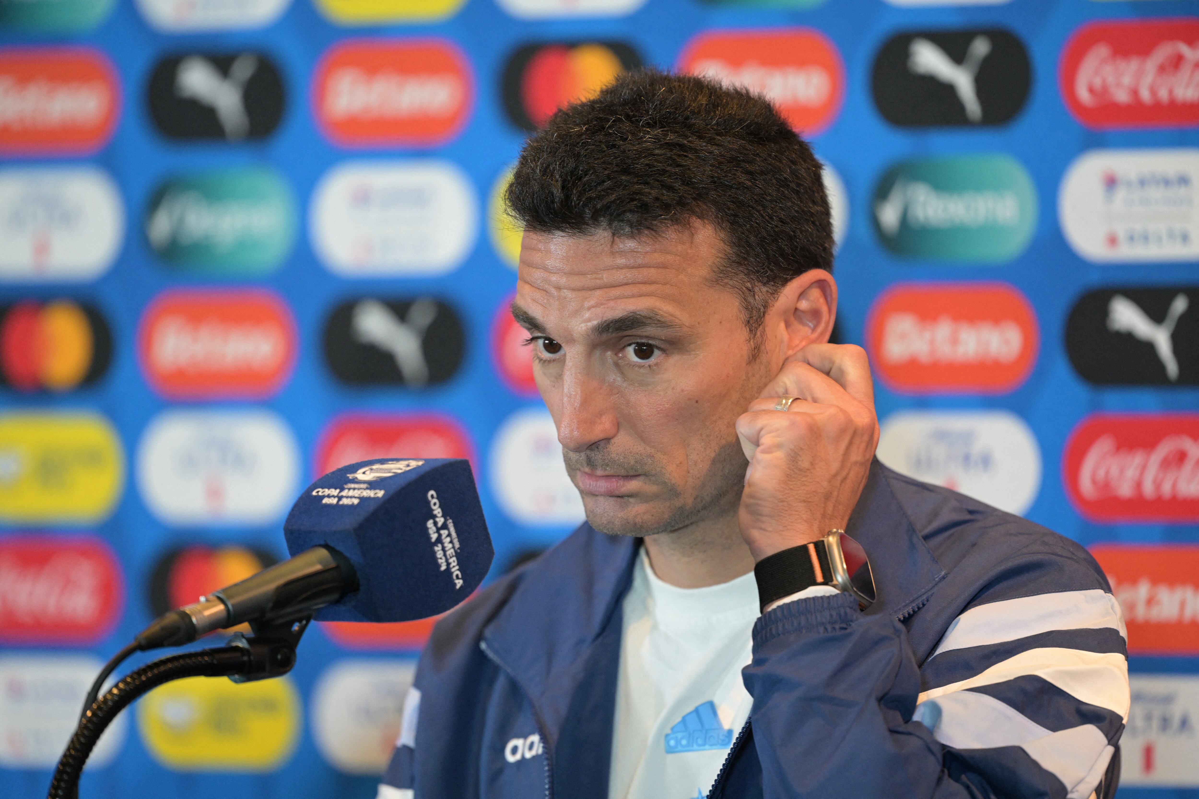 Lionel Scaloni, conferencia de prensa previa al duelo Argentina vs. Canadá, Copa América 2024