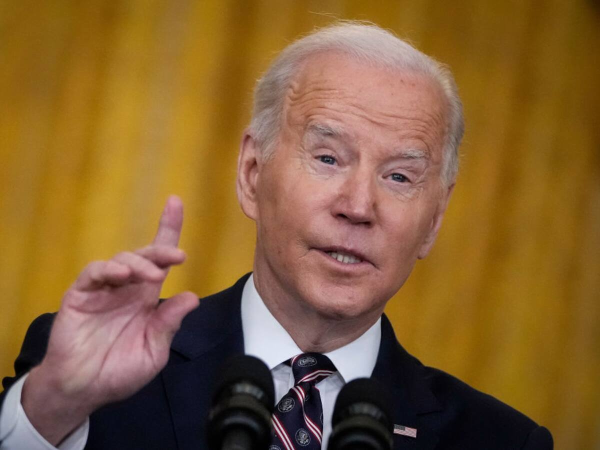 Joe Biden anunció sanciones contra entidades financieras de Rusia por crisis en Ucrania