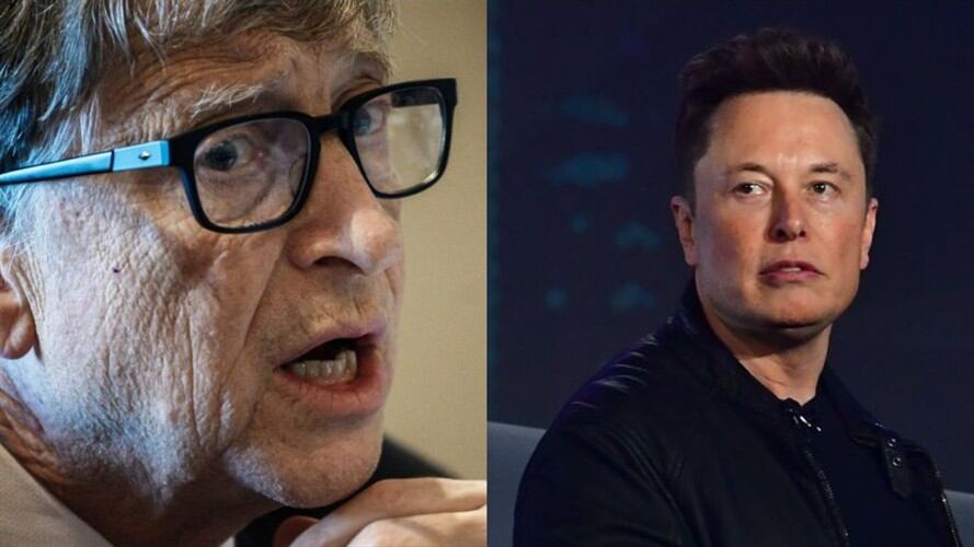 Bill Gates compró su carra eléctrico en la competencia directa de Tesla. Foto: Getty Images