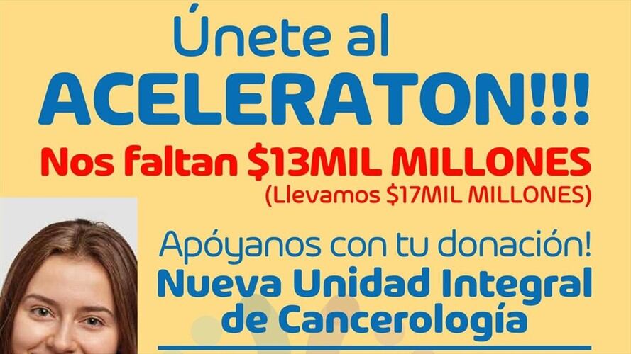 Campaña para la Unidad Especial de Cancerología. Foto: Tomada por el Hospital de Caldas.