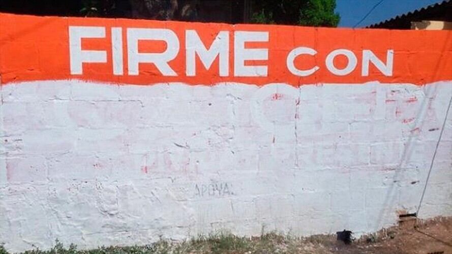 Carlos Caicedo denuncia actos vandálicos contra su campaña a la Gobernación del Magdalena. Foto: Cortesía Fuerza Ciudadana