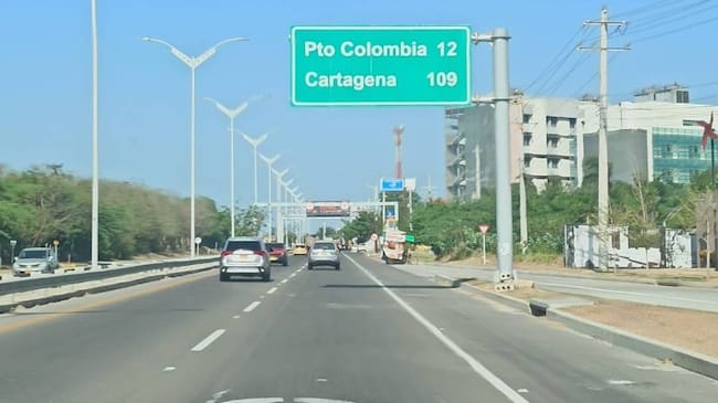 Archivo de referencia, vía al mar entre Barranquilla y Cartagena./ Foto: Caracol Radio