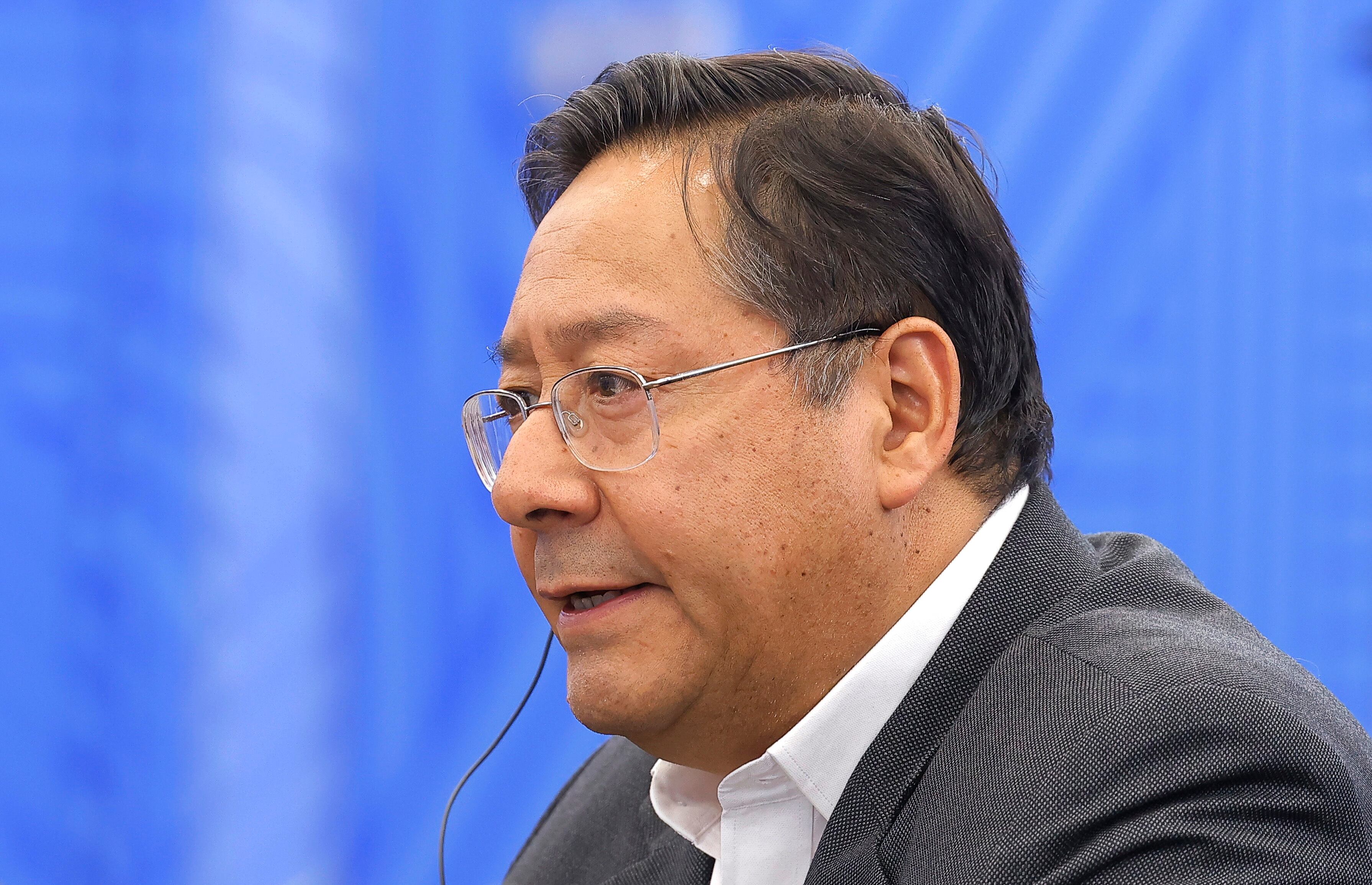 Luis Arce. Foto: EFE.