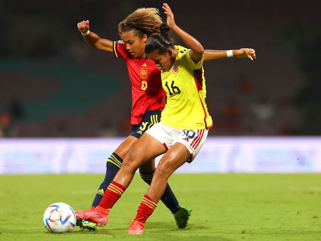 Selección Colombia vs España Sub-17. Foto: Getty Images