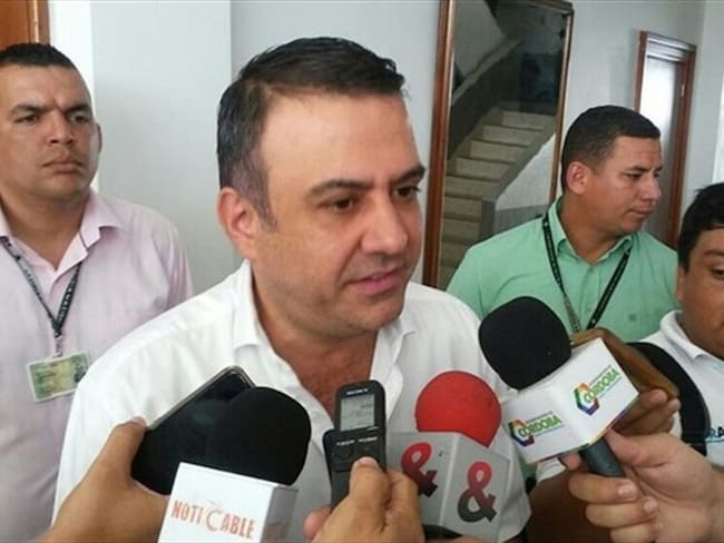 El exgobernador de Córdoba, Alejandro Lyons, aseguró que entregó dineros de la corrupción al gobernador Edwin Besaile.. Foto: Colprensa
