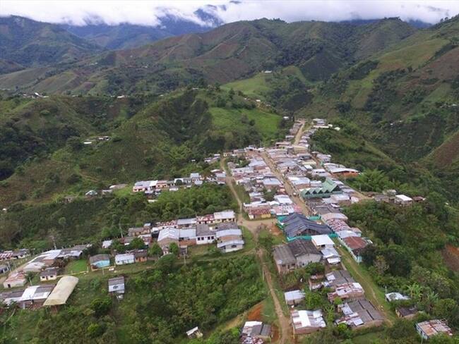 El automotor prestaba los servicios a los estudiantes de la Institución Educativa Sabas Beltrán. Foto: Suministrada