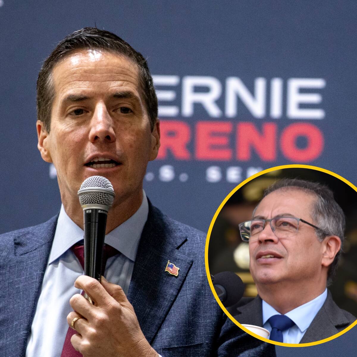 Bernie Moreno se reunirá con el presidente Gustavo Petro este viernes 15 de agosto