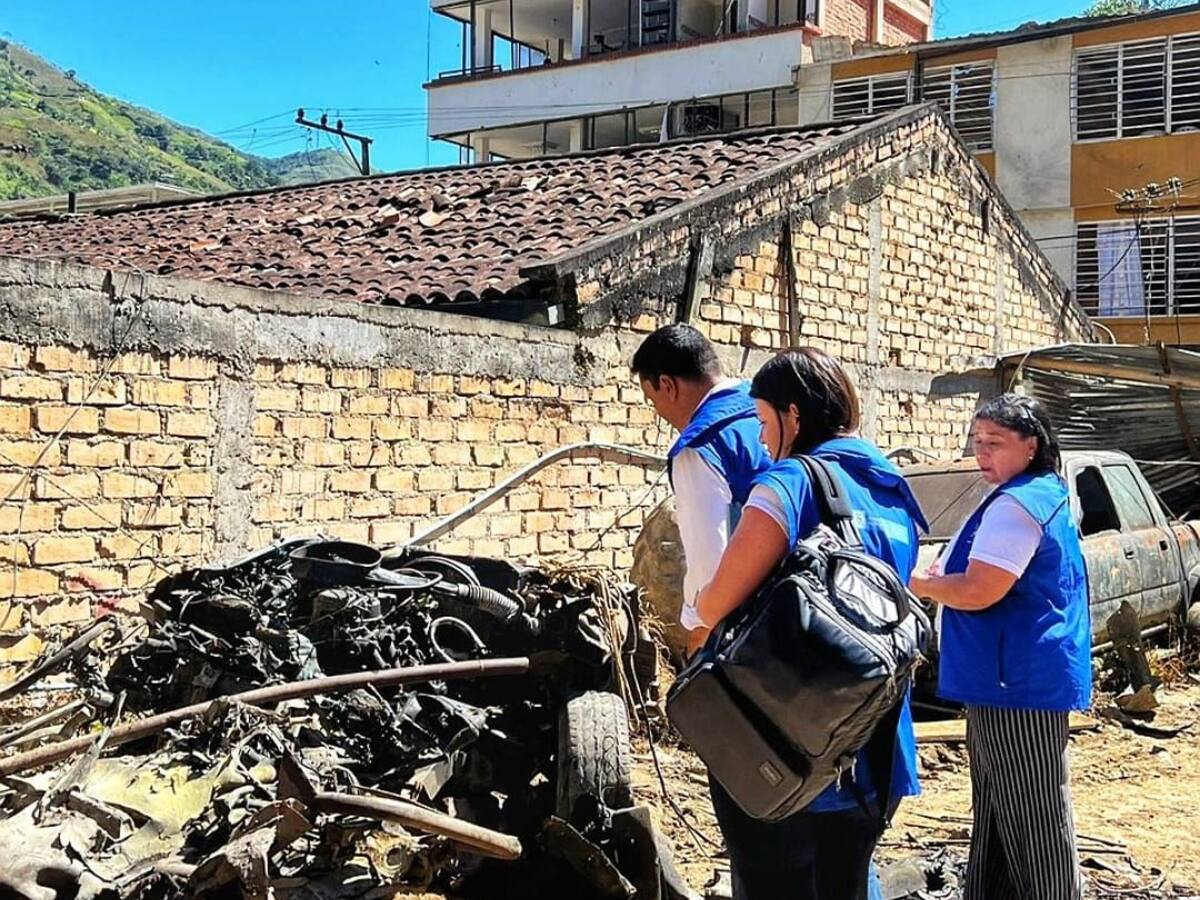 65 familias afectadas dejó el carro bomba detonado en Argelia, Cauca