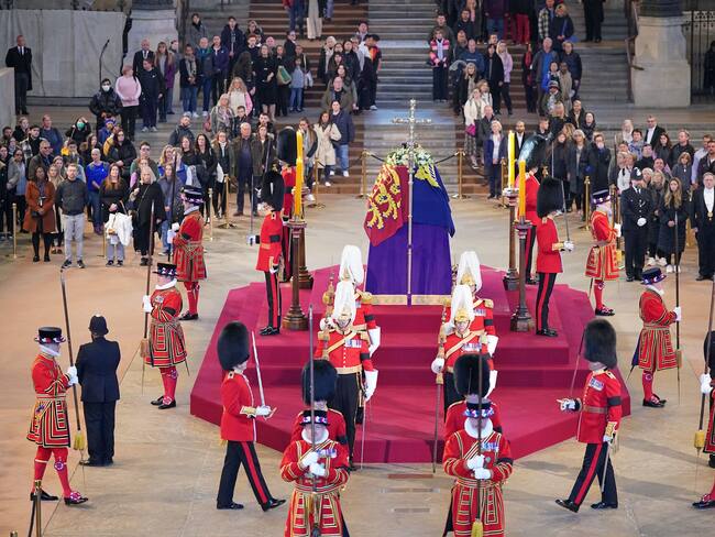 Féretro de la reina Isabel II. (Photo by Yui Mok - WPA Pool/Getty Images)